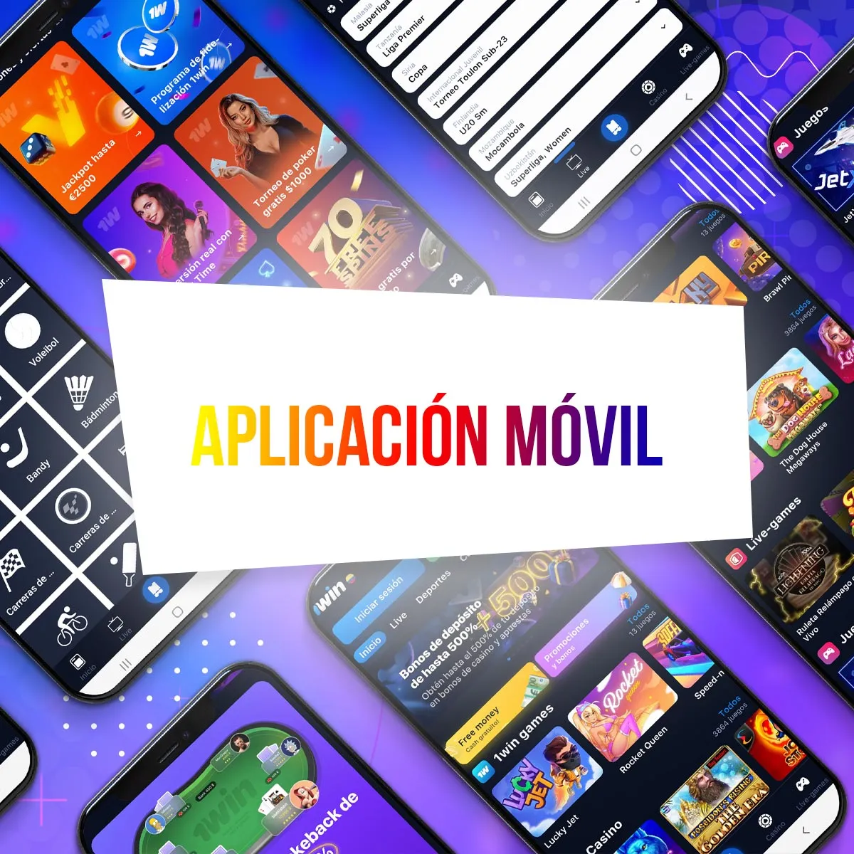 Mejor app móvil de 1win para android e ios en Colombia