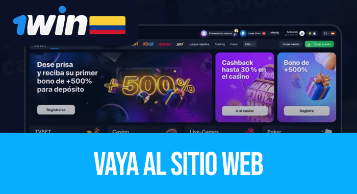 Ir a la página oficial de 1Win Colombia